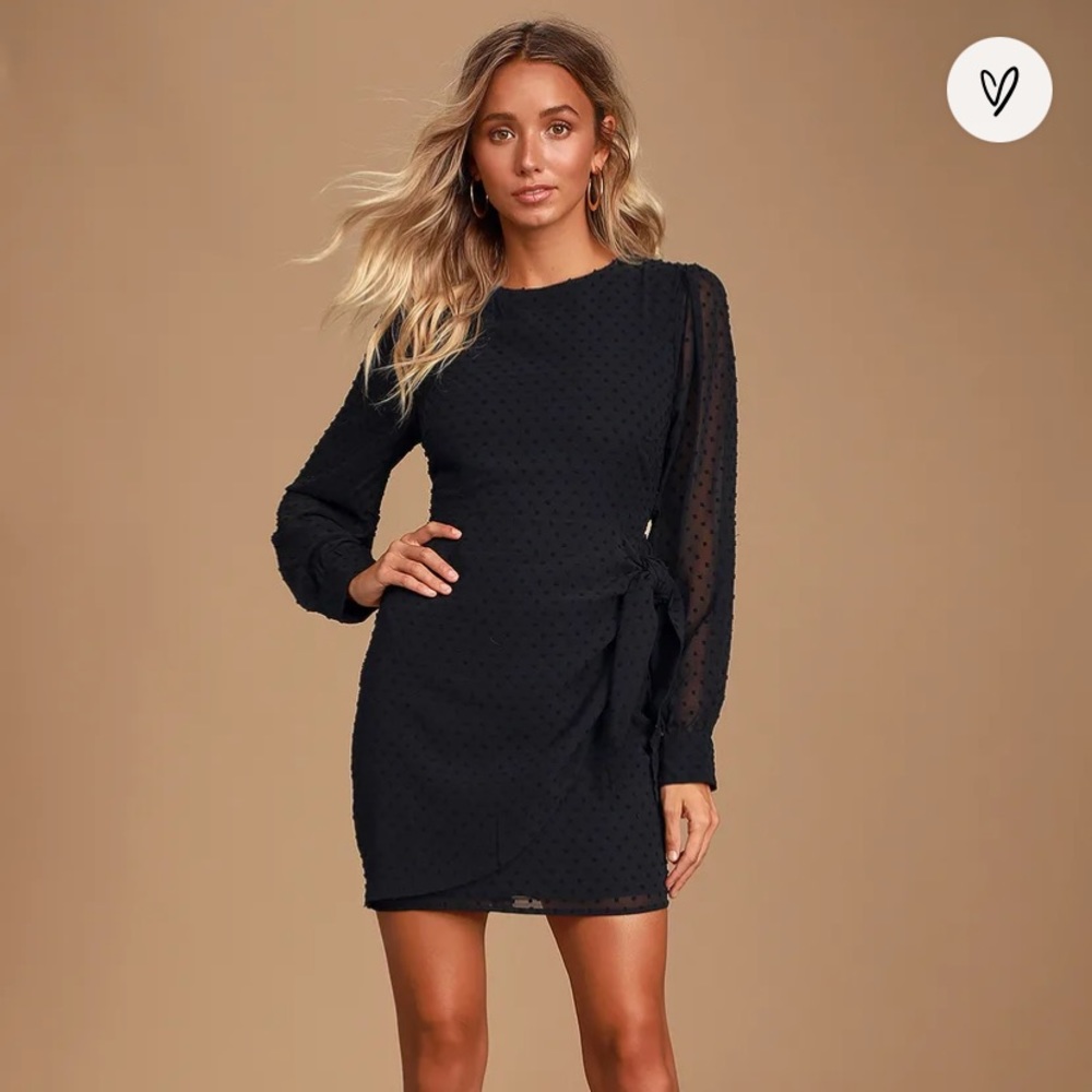 Beautiful black dress. New with tags. Never worn.